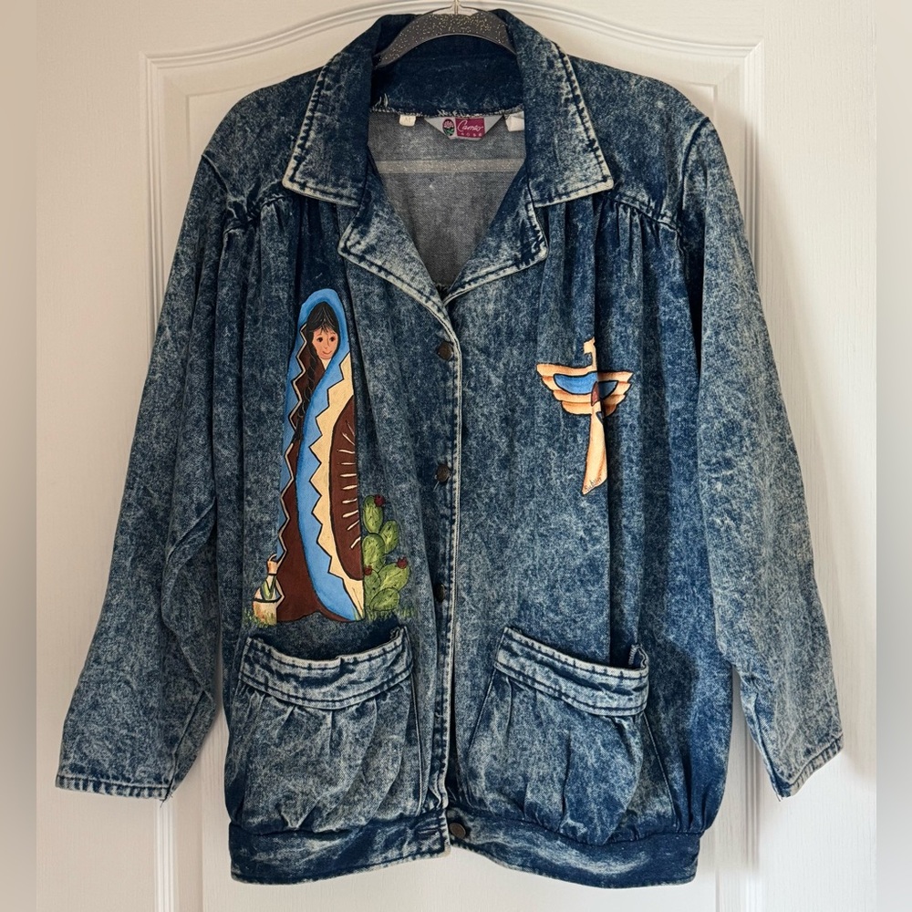 Cameo Rose Jeans Jacket